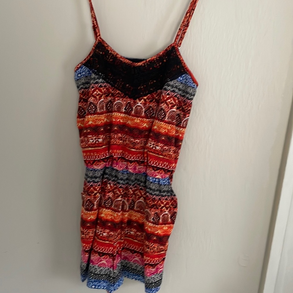 Summer romper with pockets